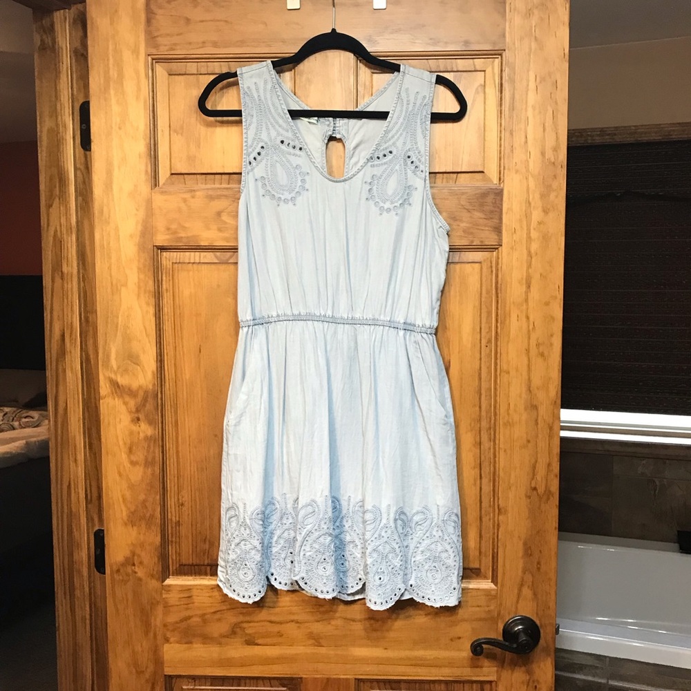 Chambray Dress